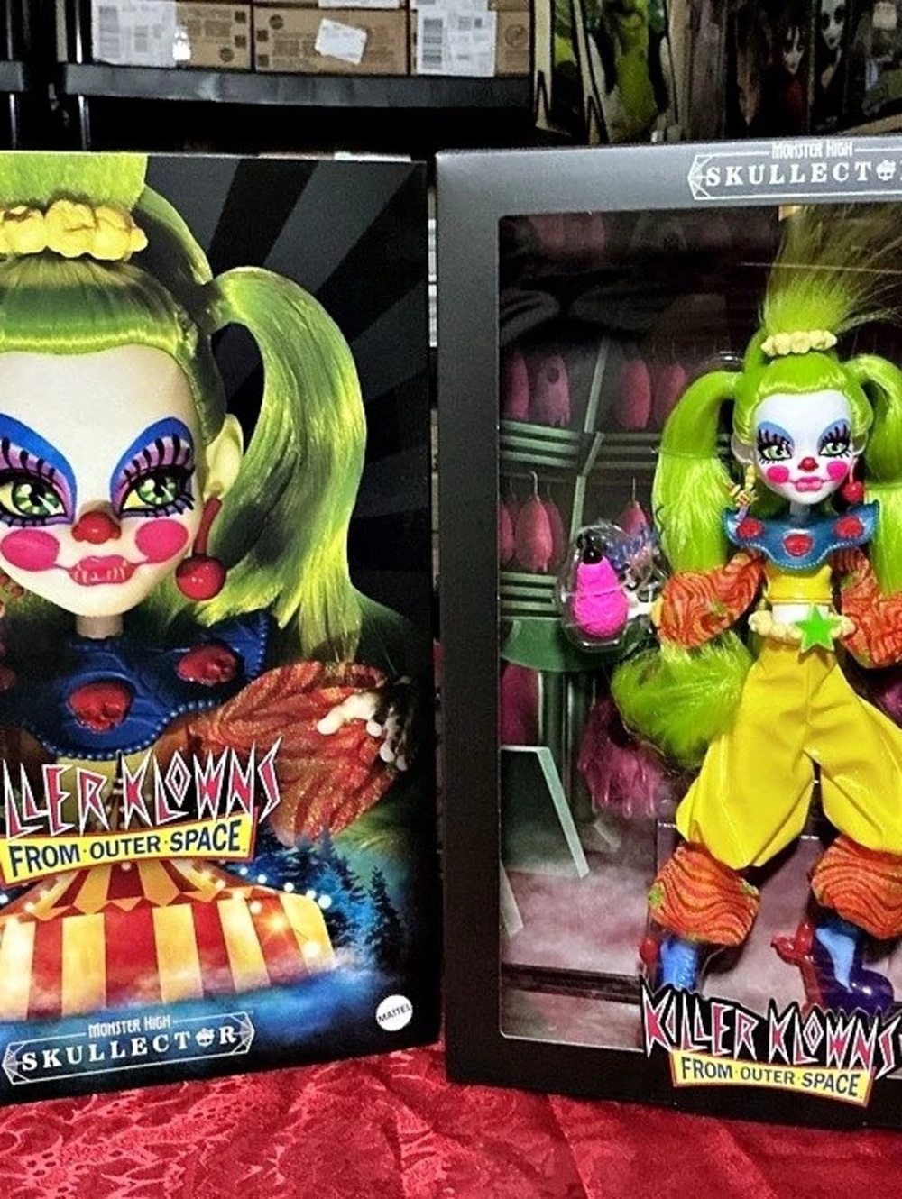 Skullector Killer Klown Shorty Collectible Doll NWT